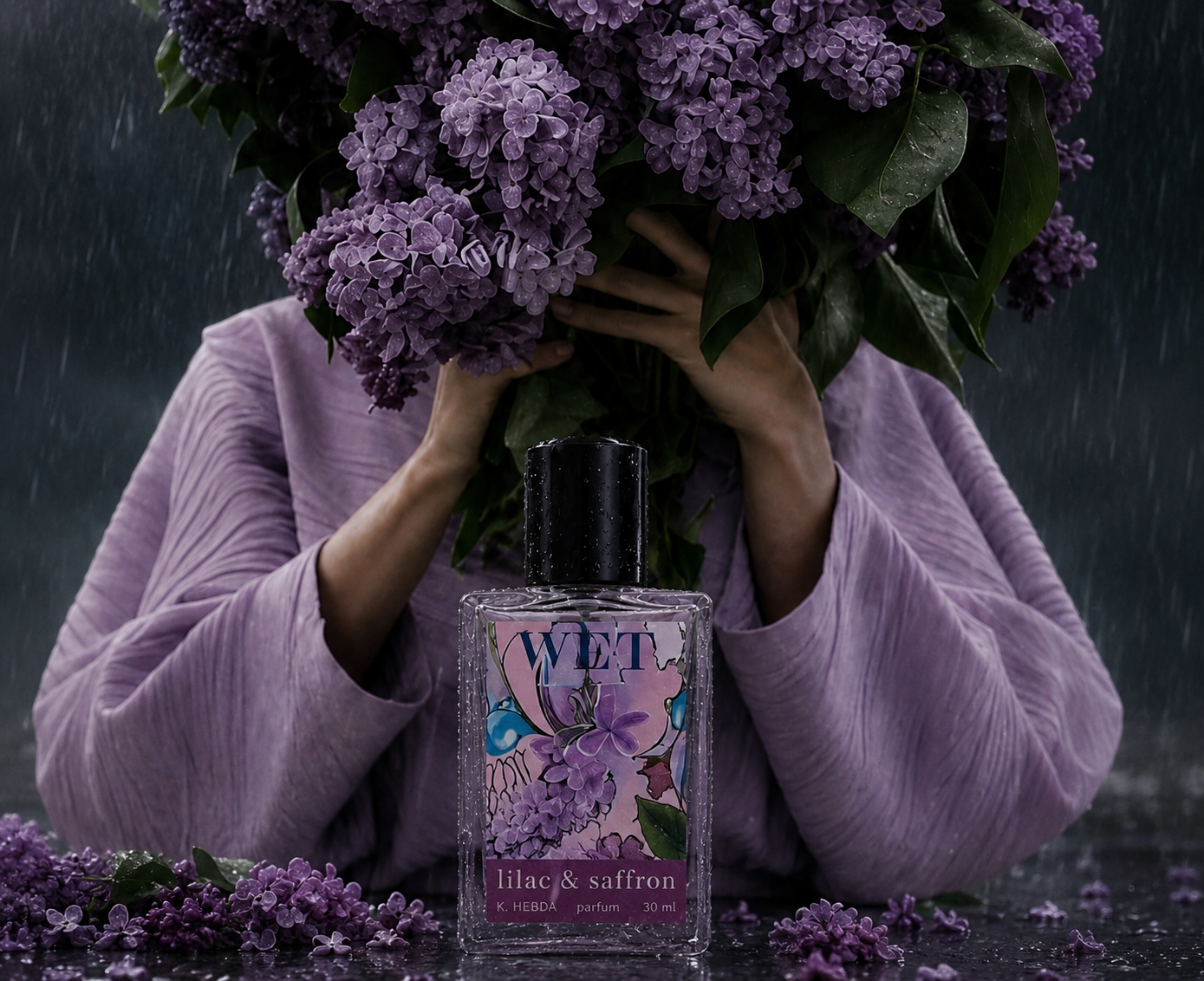 WET LILAC — bez i szafran